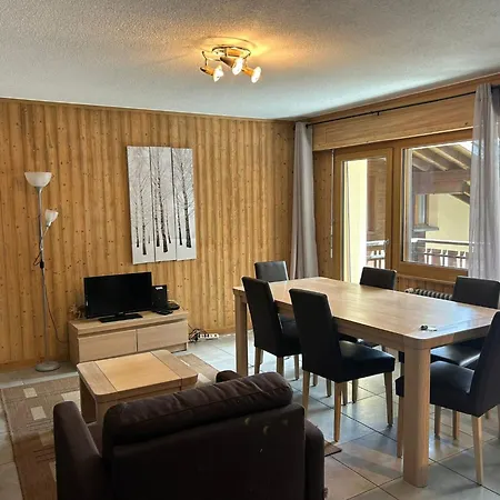 With Modern Furniture Apartment Veysonnaz